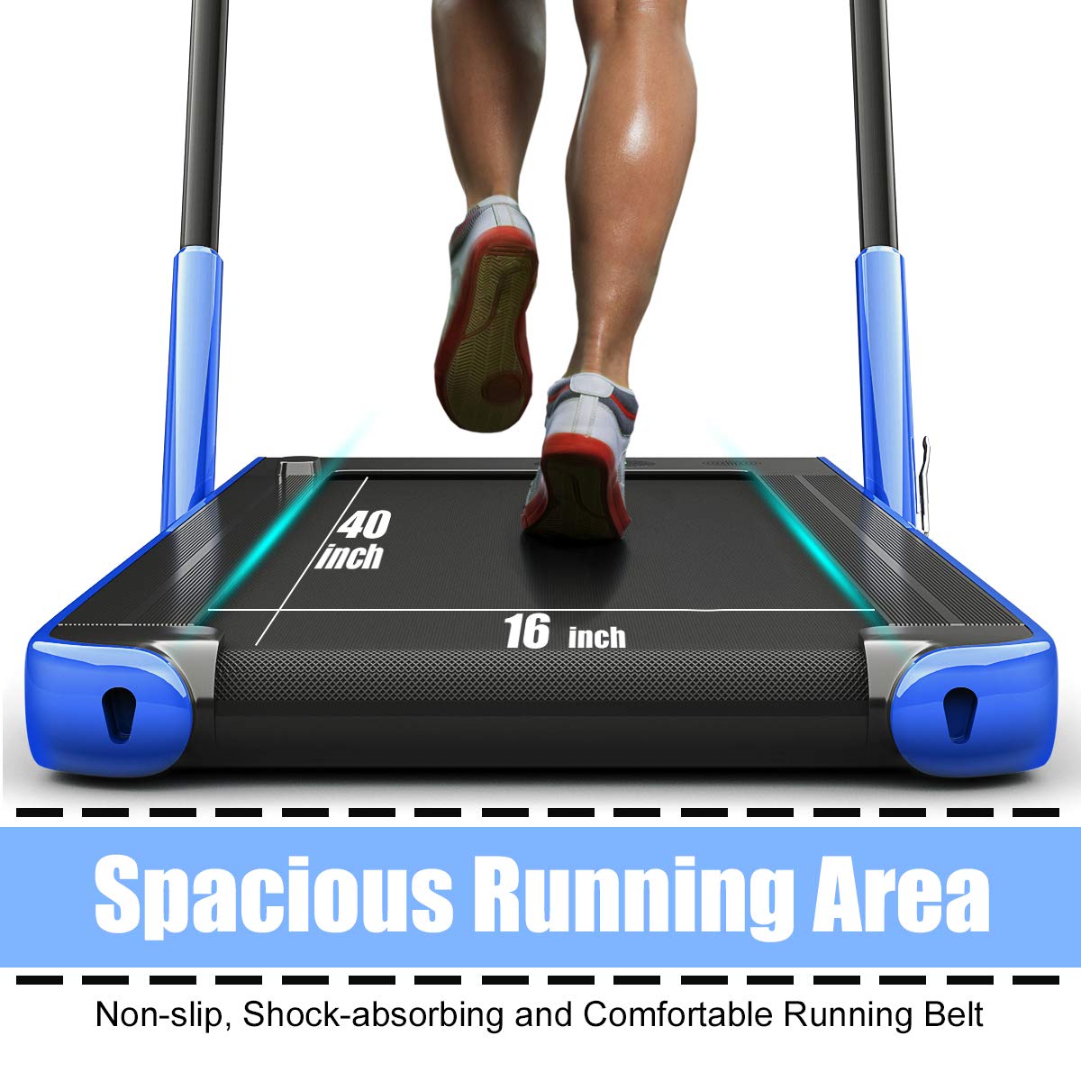 2 in 1 Under Desk Treadmill with Smart App F574616