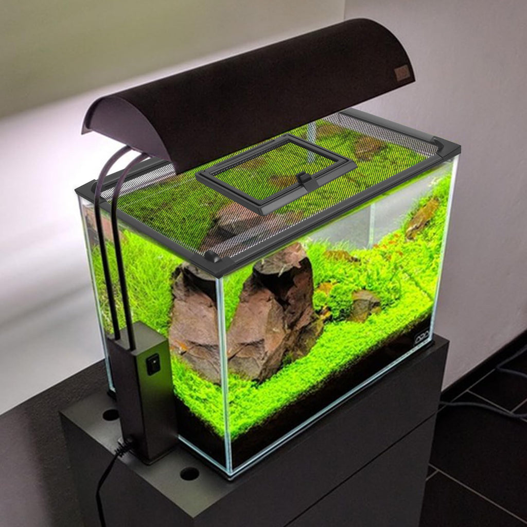 43"x27" Magnetic Aquarium Lid with Feeding Window U533028