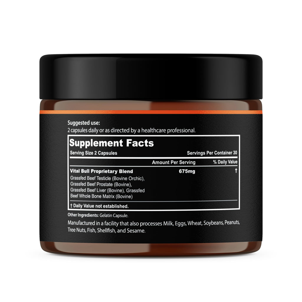 Grass Fed Beef Organ Capsules N79335