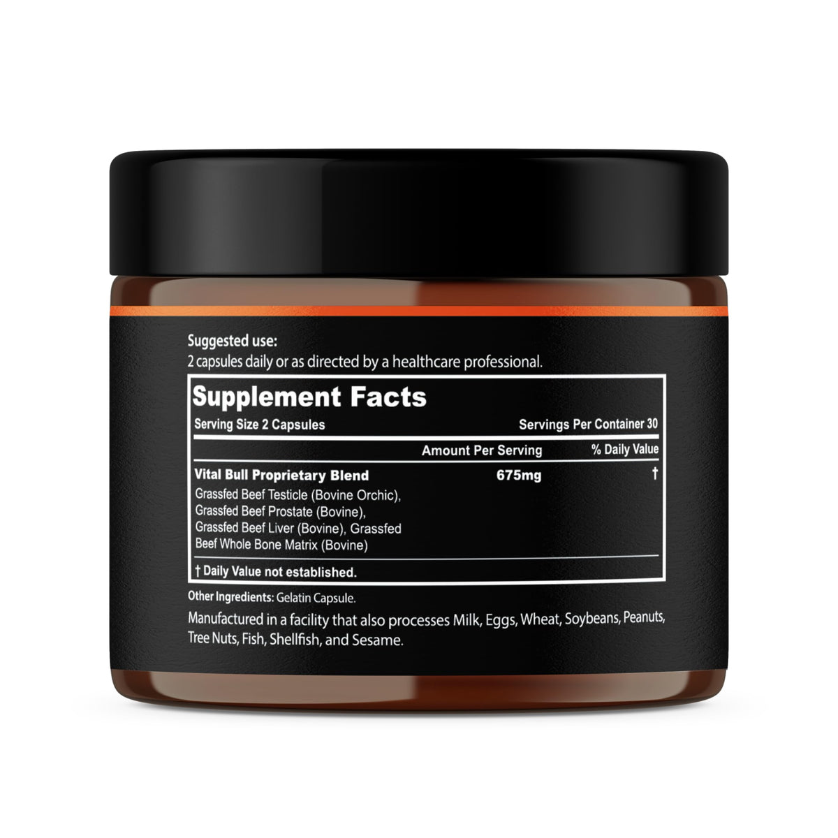 Grass Fed Beef Organ Capsules N79335