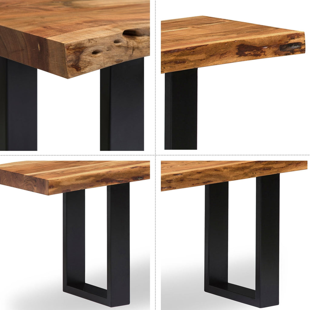 Solid Wood Entryway Bench N46219