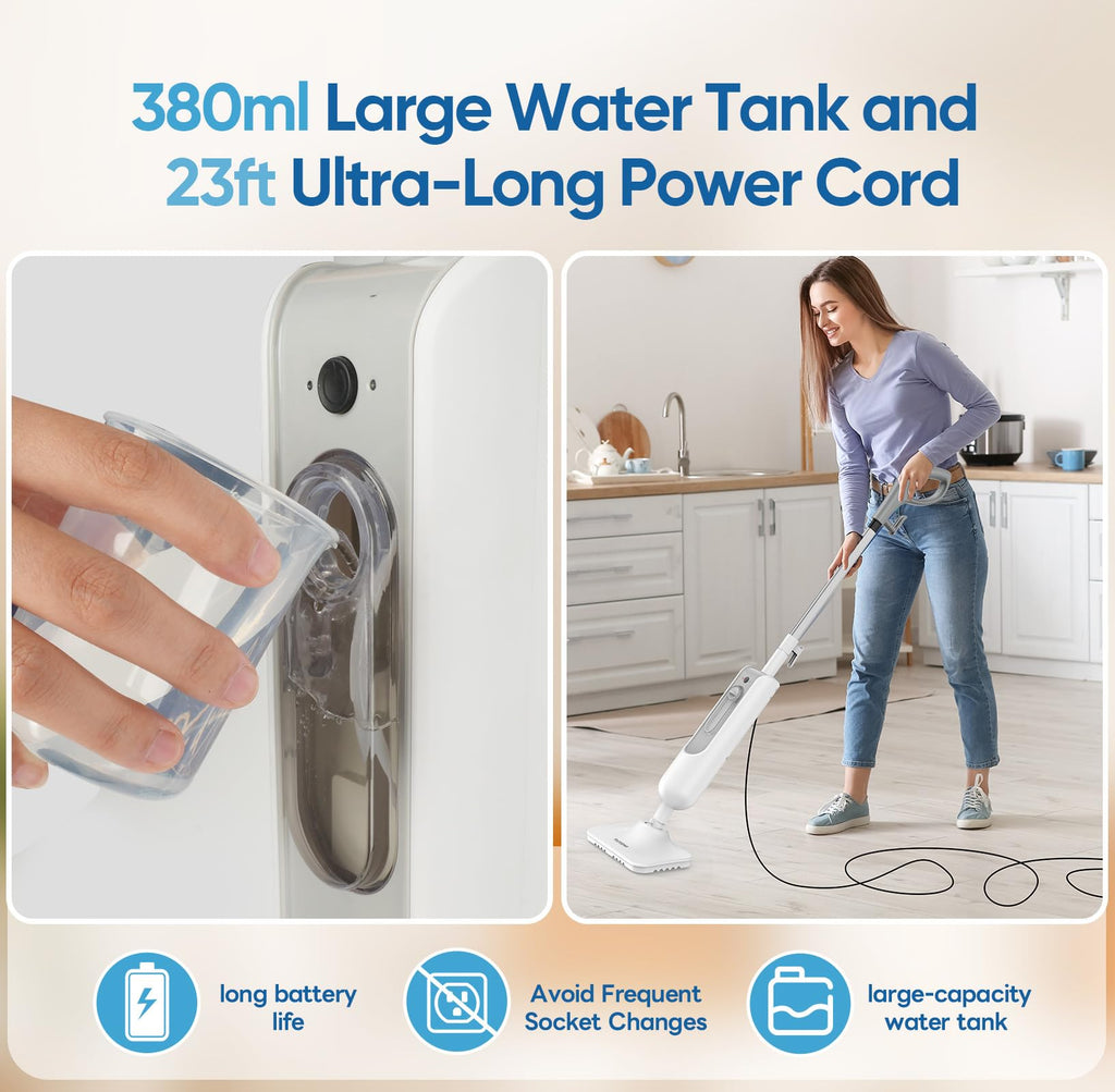 Multi-Functional Steam Mop with 2 Steam Level K75450
