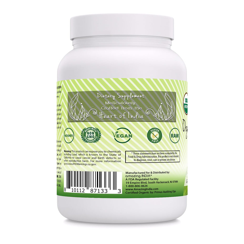 Organic Whole Psyllium Husk Powder 24 Oz G4119