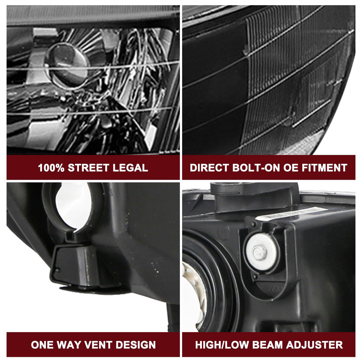 Headlight Assembly Set G625