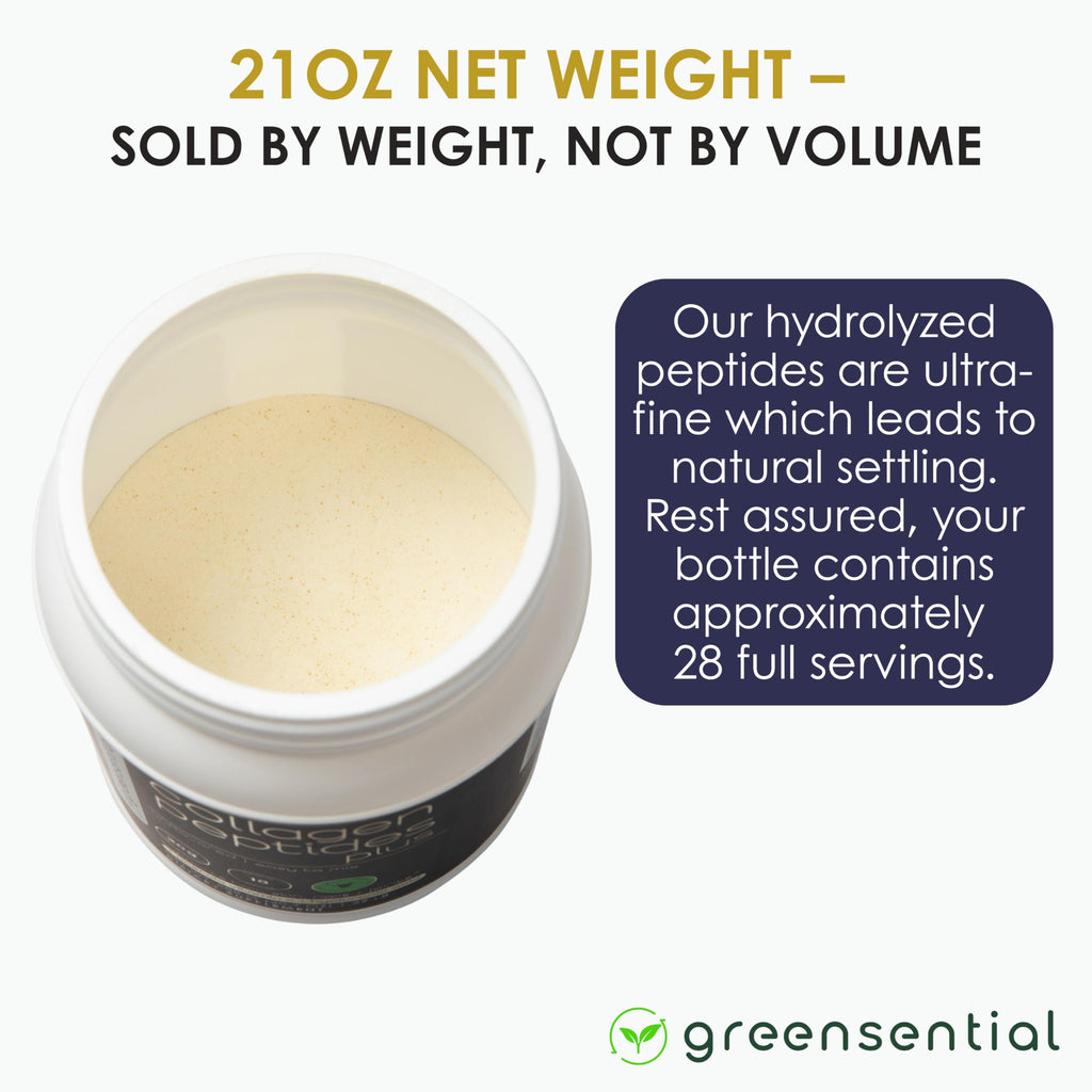Collagen Peptides Powder 21oz Unflavored O926