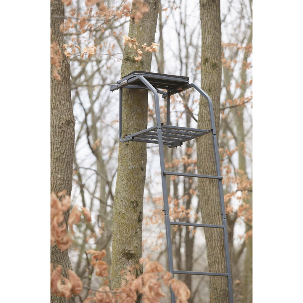 18’ Ladder Tree Stand with Seat and Foot Platform D168978