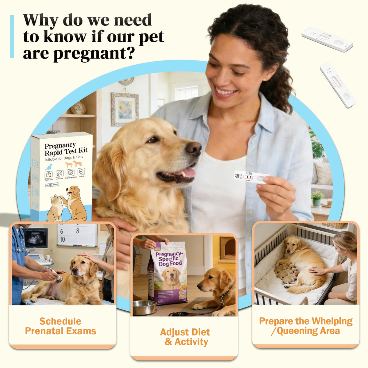 Dog & Cat Pregnancy Test Kit W921618
