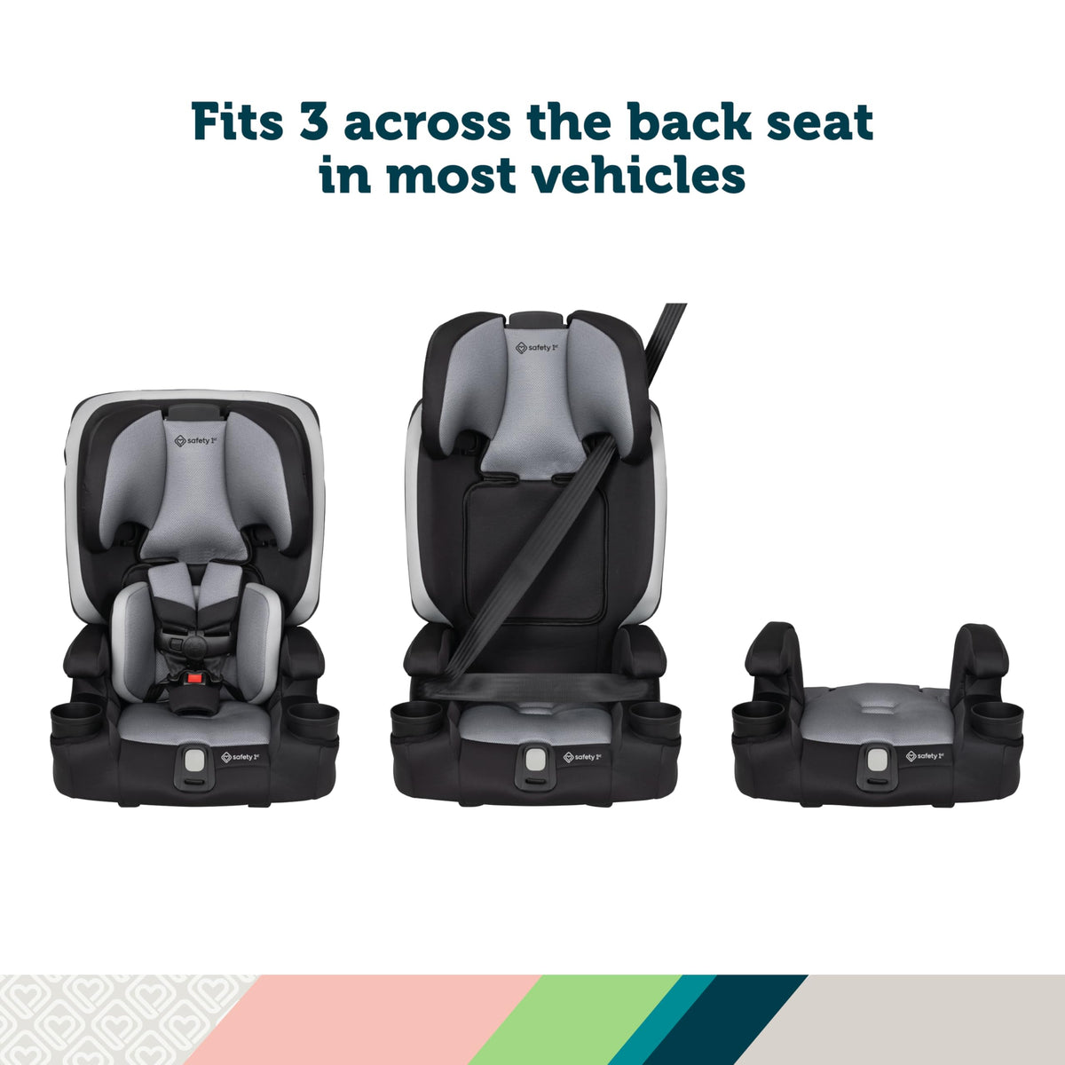 3-in-1 Harness Booster Car Seat C66716