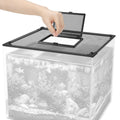 43"x27" Magnetic Aquarium Lid with Feeding Window U533028