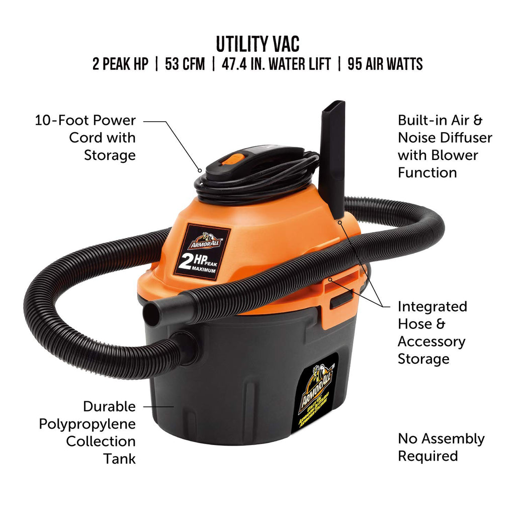 2.5 Gallon Wet/Dry Utility Shop Vacuum W94739