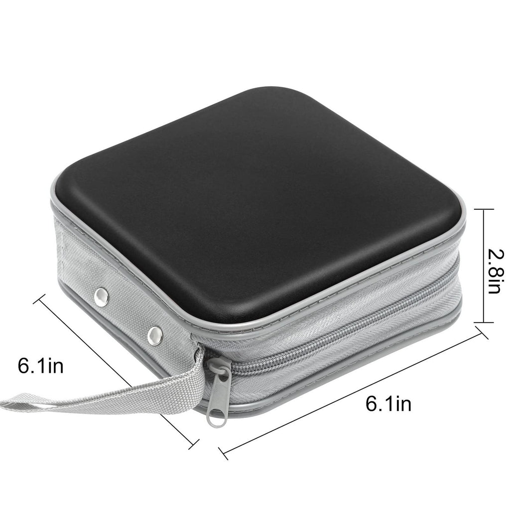 CD/DVD Cases 40 Capacity Disc Storage Binder Black Y2248