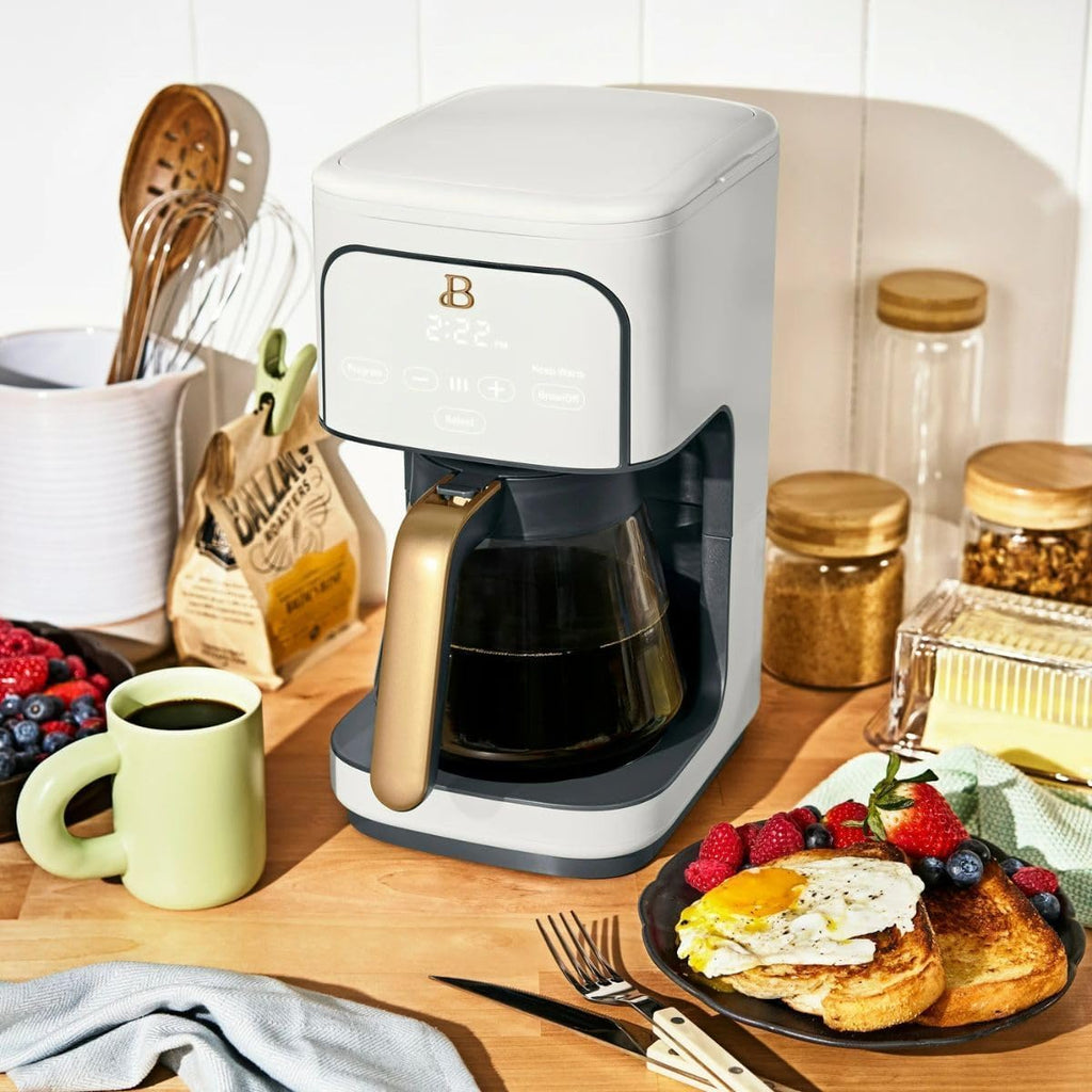 12-Cup Programmable Coffee Maker with Glass Carafe W3654