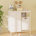 Diaper Changing Station with Wheels and Laundry Hamper W2555