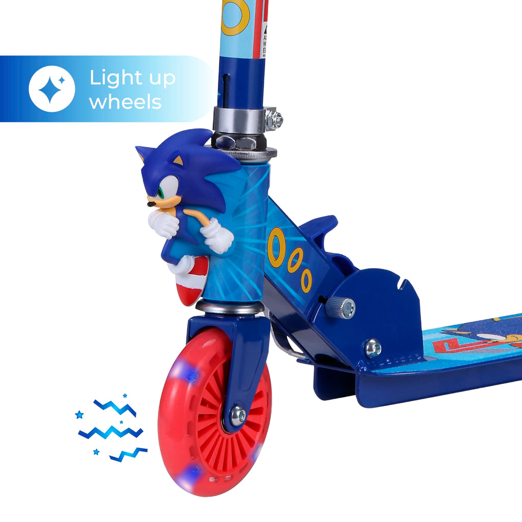 2 Wheel Foldable Kids Kick Scooter with LED Wheels G30445