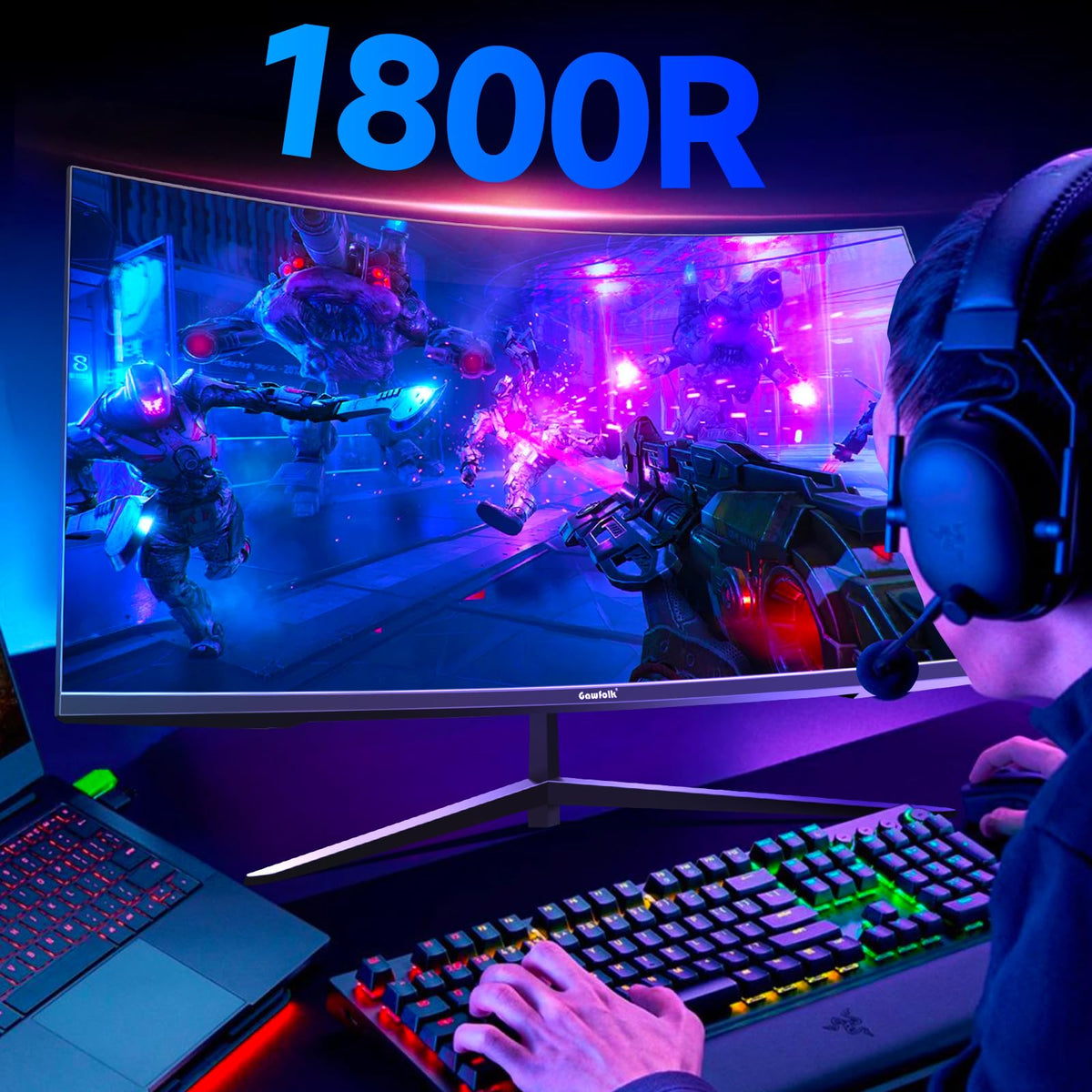 32 inch Curved Gaming Monitor 165HZ A6619