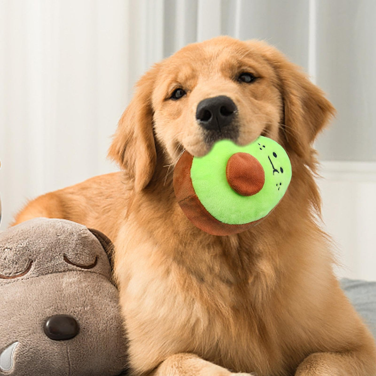 Bite Resistant Squeaky Stuffed Dog Toys I375093