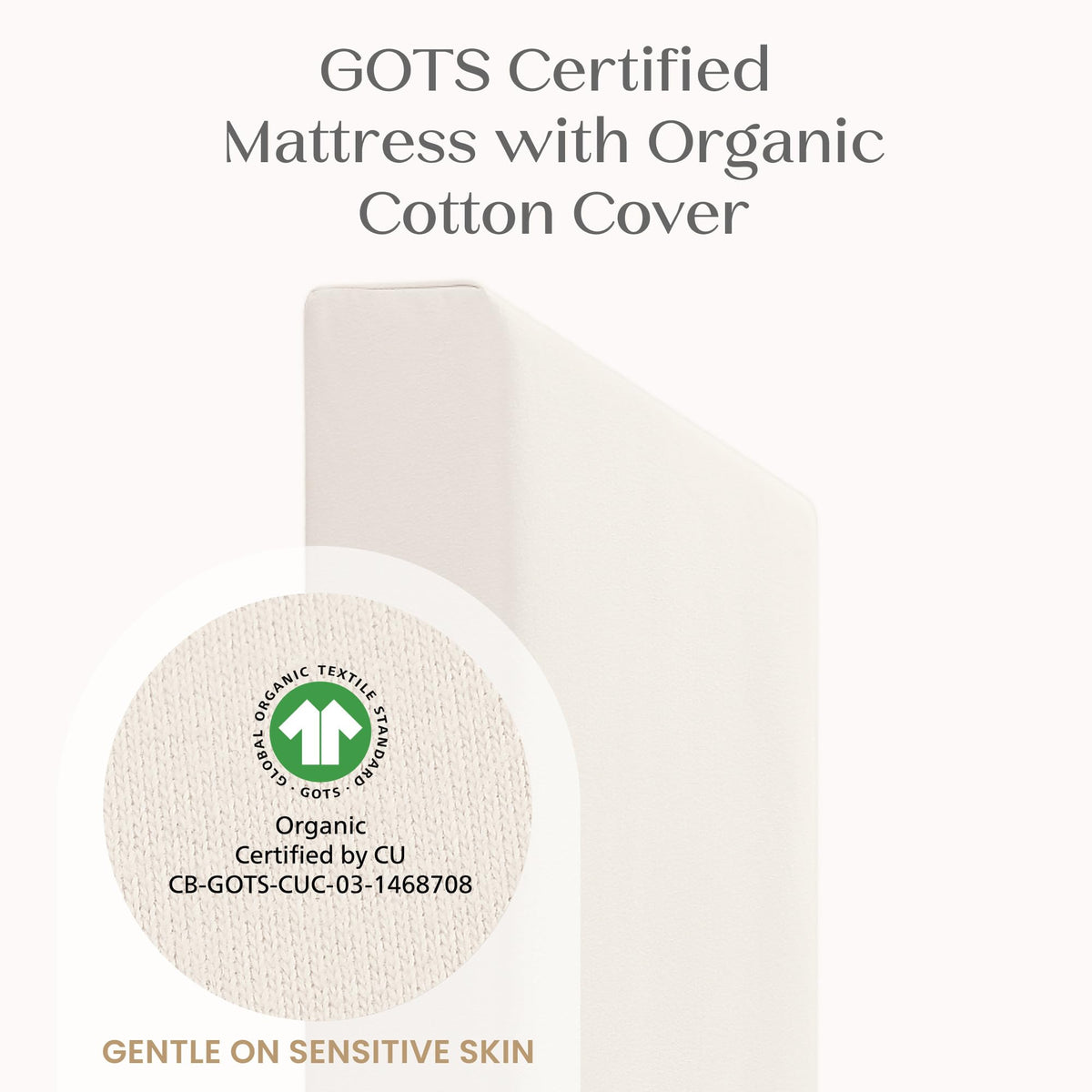 Organic Crib and Toddler Mattress Y653514