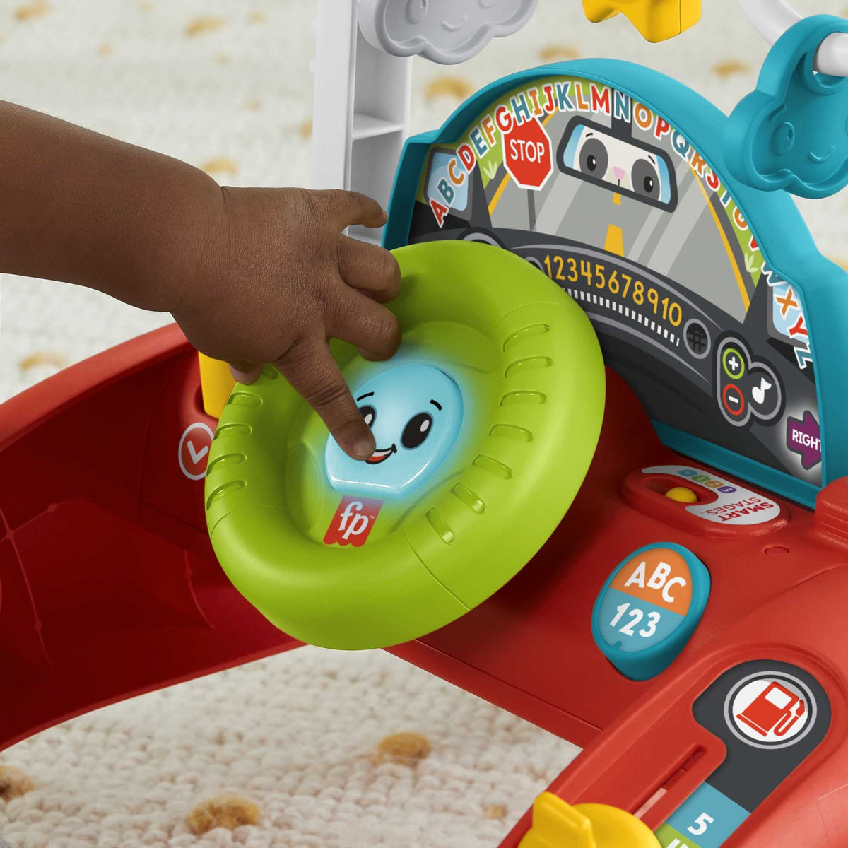 2-Sided Steady Speed Baby Walker with Learning Songs and Sounds B63276