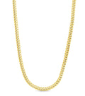 10k Yellow Gold 7mm Miami Cuban Link Chain Necklace B13790