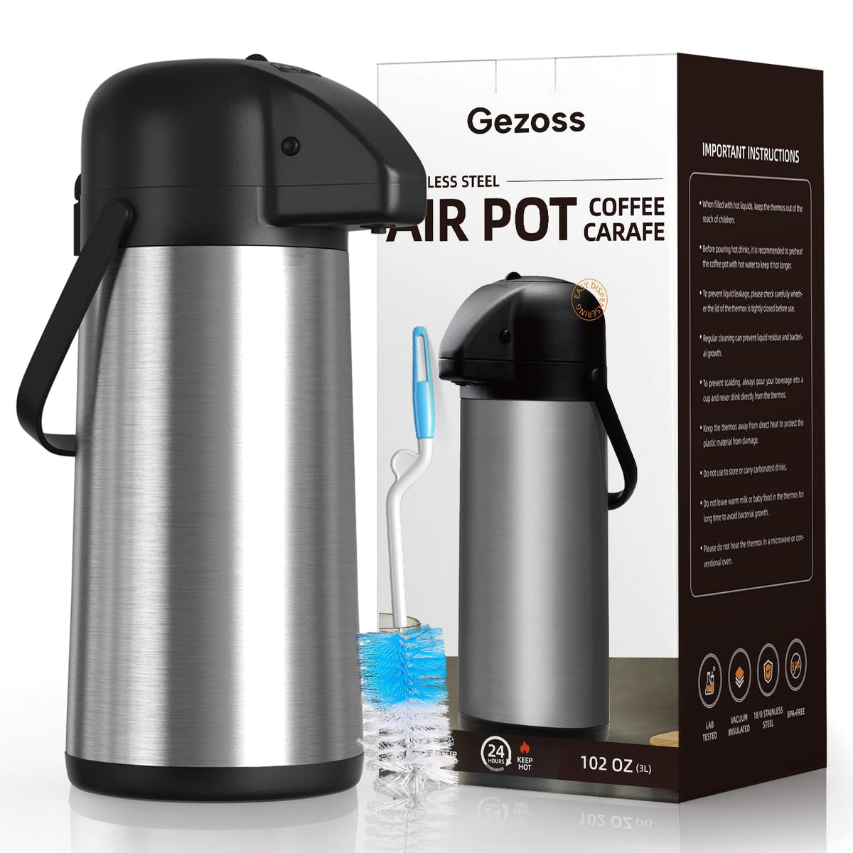 3L Pump Coffee Dispenser T710577