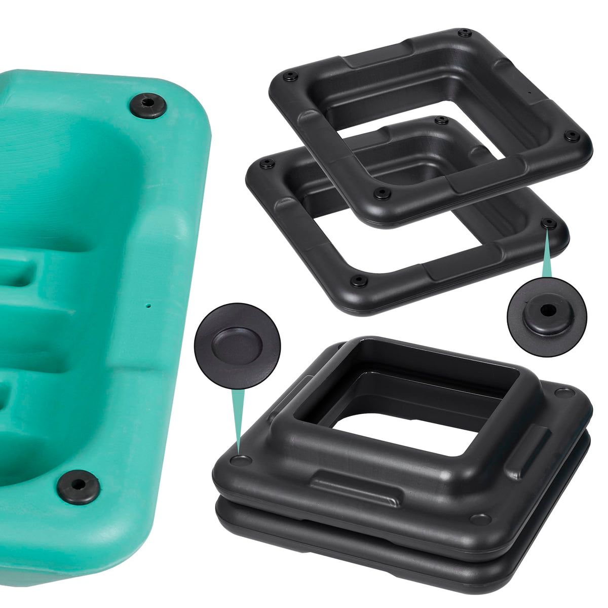 Adjustable Height Aerobic Step Platform Q302796