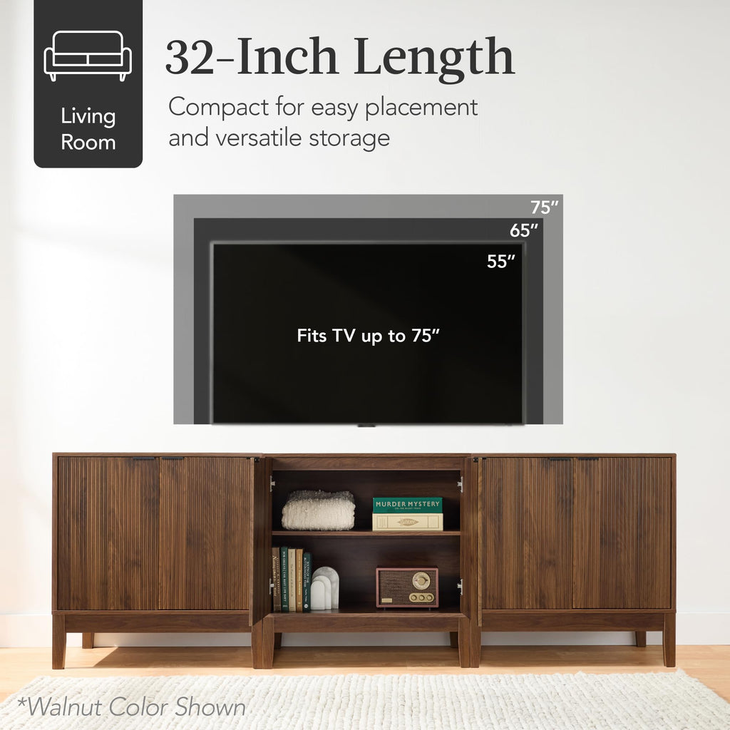 2-Door Storage Cabinet with Adjustable Shelves Q4388
