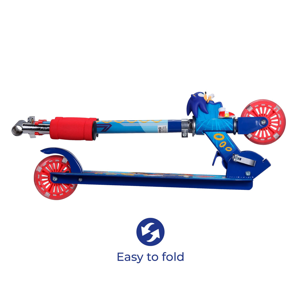 2 Wheel Foldable Kids Kick Scooter with LED Wheels G30445