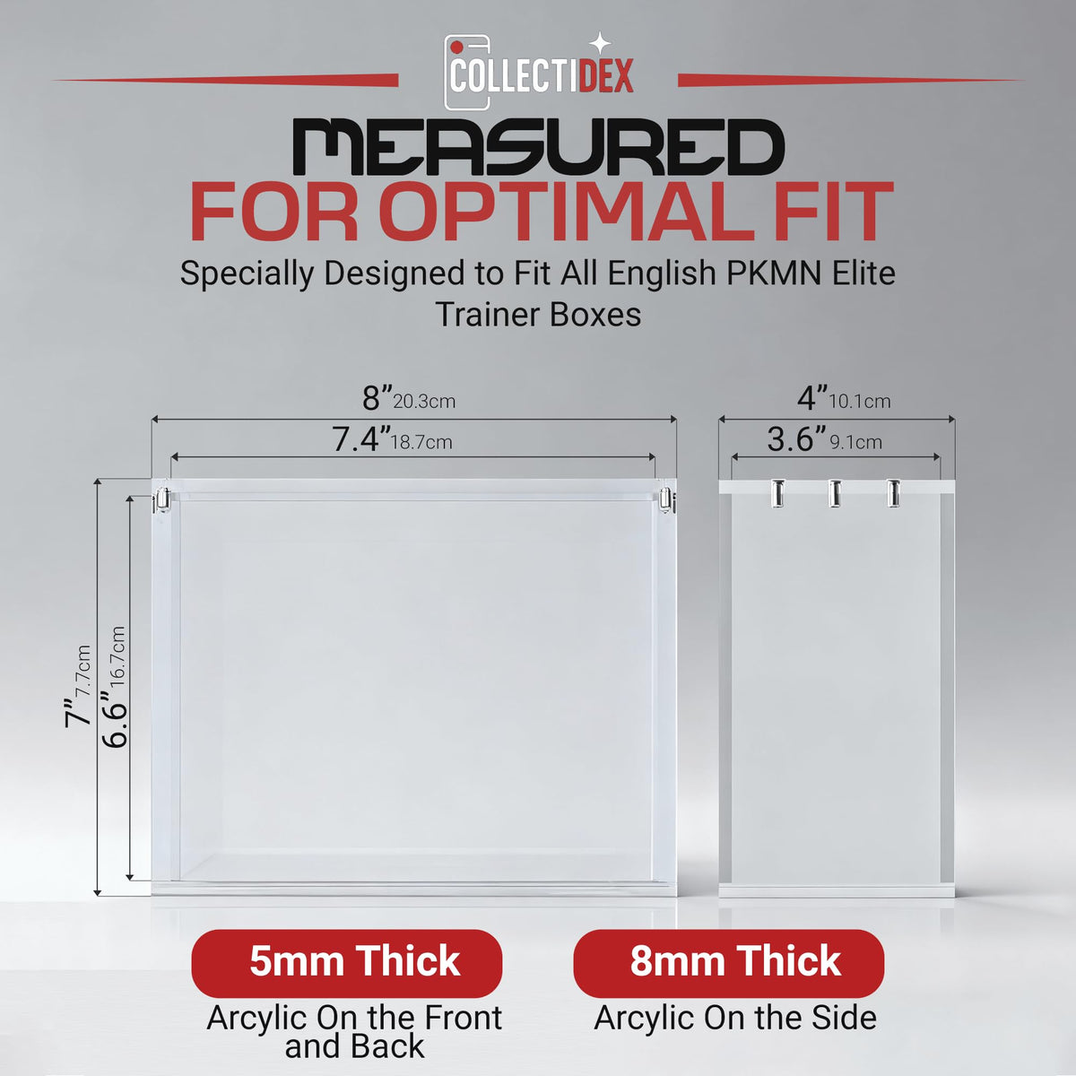 Acrylic Case Protector with Magnet Lid G98802