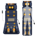 Full Body Massage Mat with Heat, 9 Vibrating Modes, Detachable Neck Massager S198181