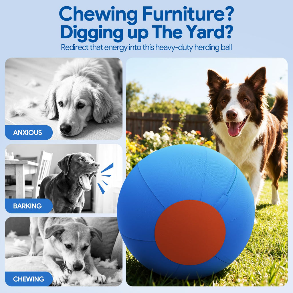 18'' 1300D Chew Resistant Interactive Dog Toy for Large Breeds V86407