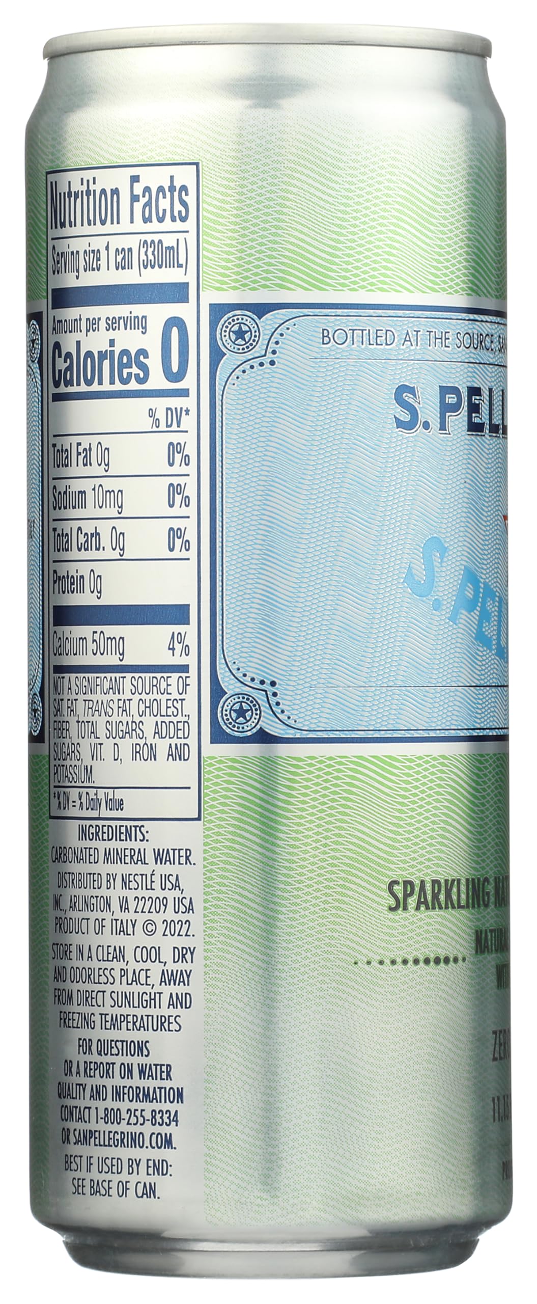 Sparkling Natural Mineral Water 11.15 Fl Oz J30232