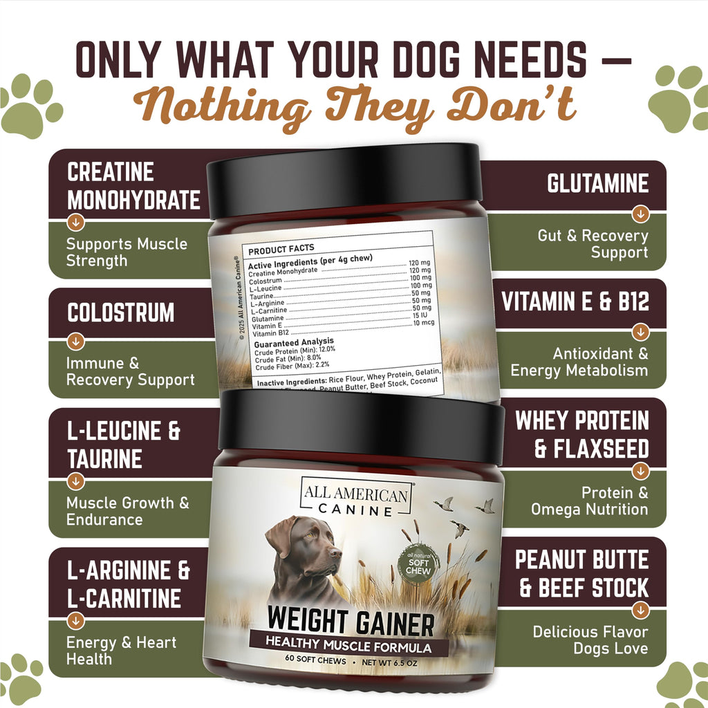 High Calorie Dog Weight Gainer Chews O970972