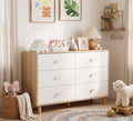 White 6 Drawer Baby Dresser E31986