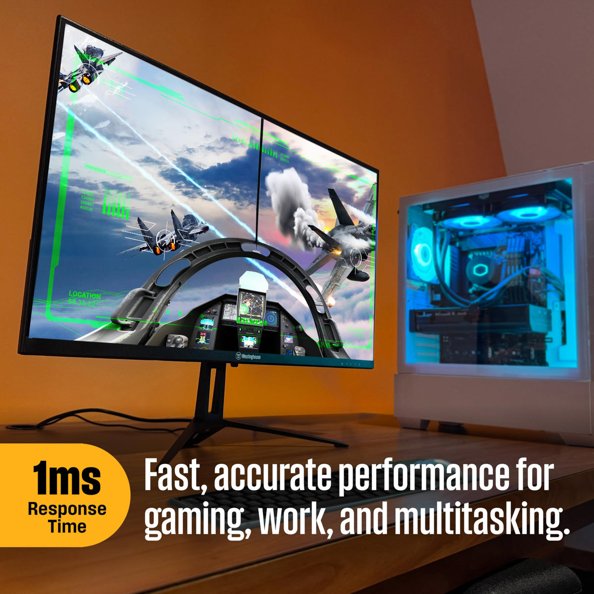 22 Inch FHD 1080P IPS 120Hz Gaming Monitor J224