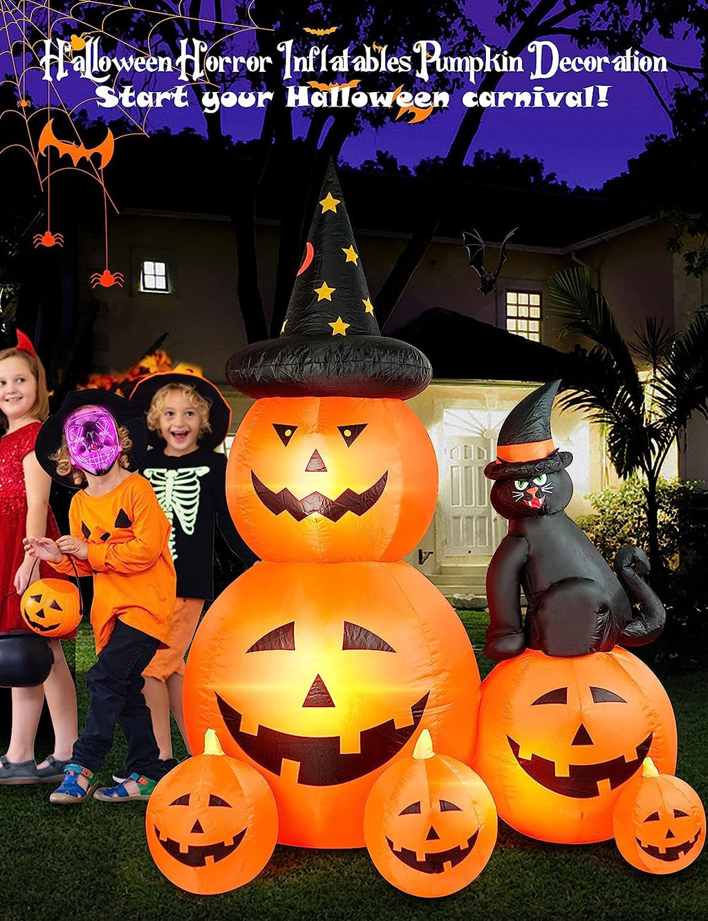 6 FT Halloween Inflatable Outdoor Decor E615967