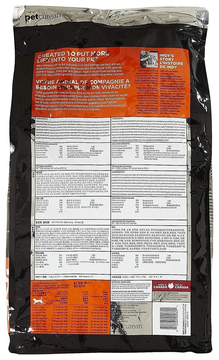 Salmon Dog Food 25lb X174