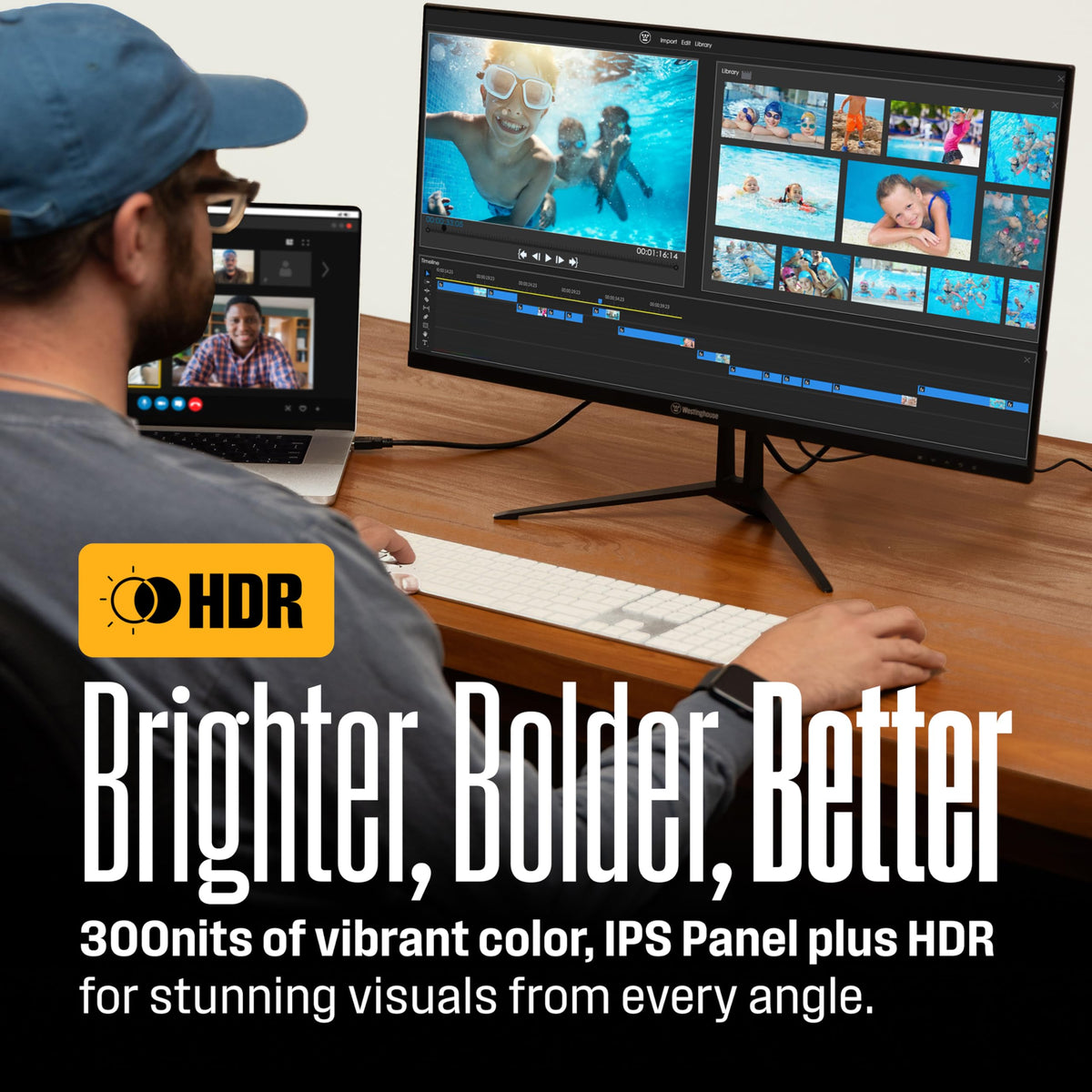22 Inch FHD 1080P IPS 120Hz Gaming Monitor J224