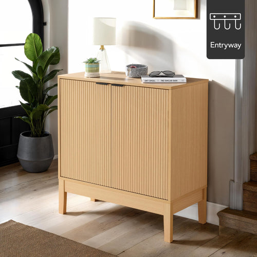 2-Door Storage Cabinet with Adjustable Shelves Q4388