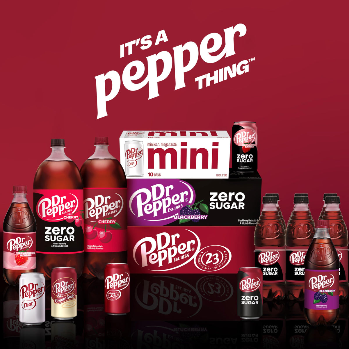 Zero Sugar Soda 7.5 fl oz 10 Pack B2076