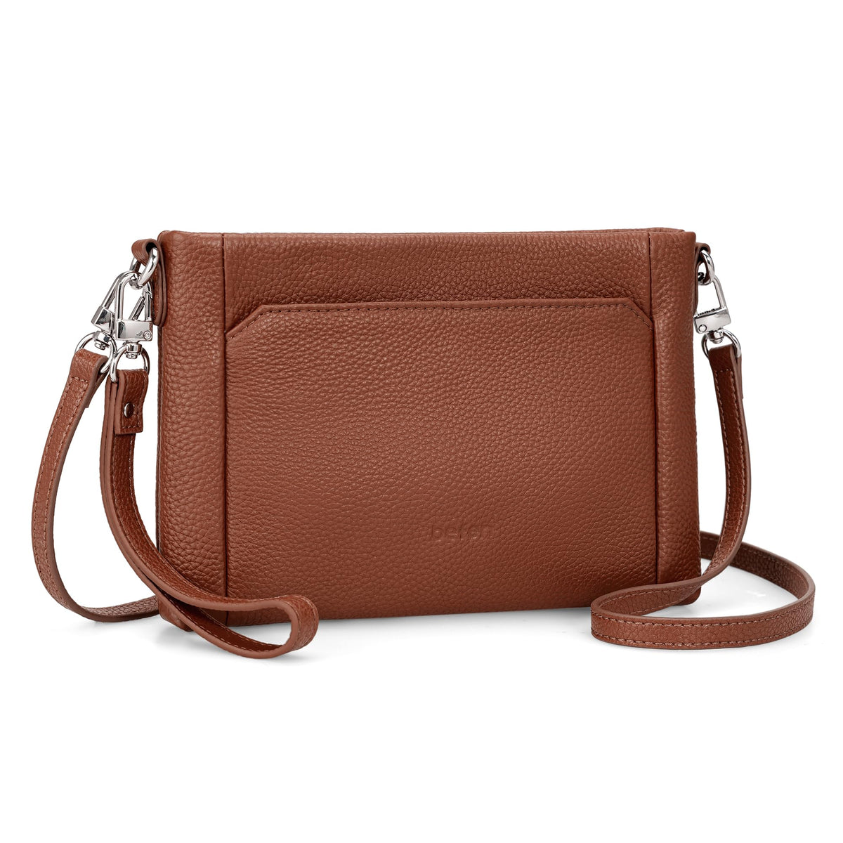 Genuine Leather Wristlet Wallet with Built in Wallet M808
