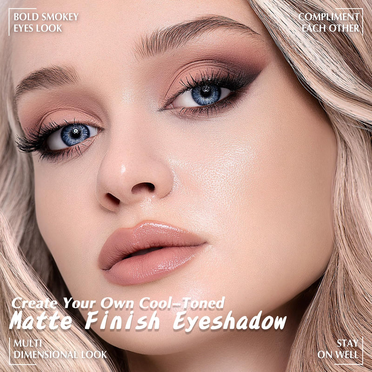 5 Colors Matte Eyeshadow Palette L385906