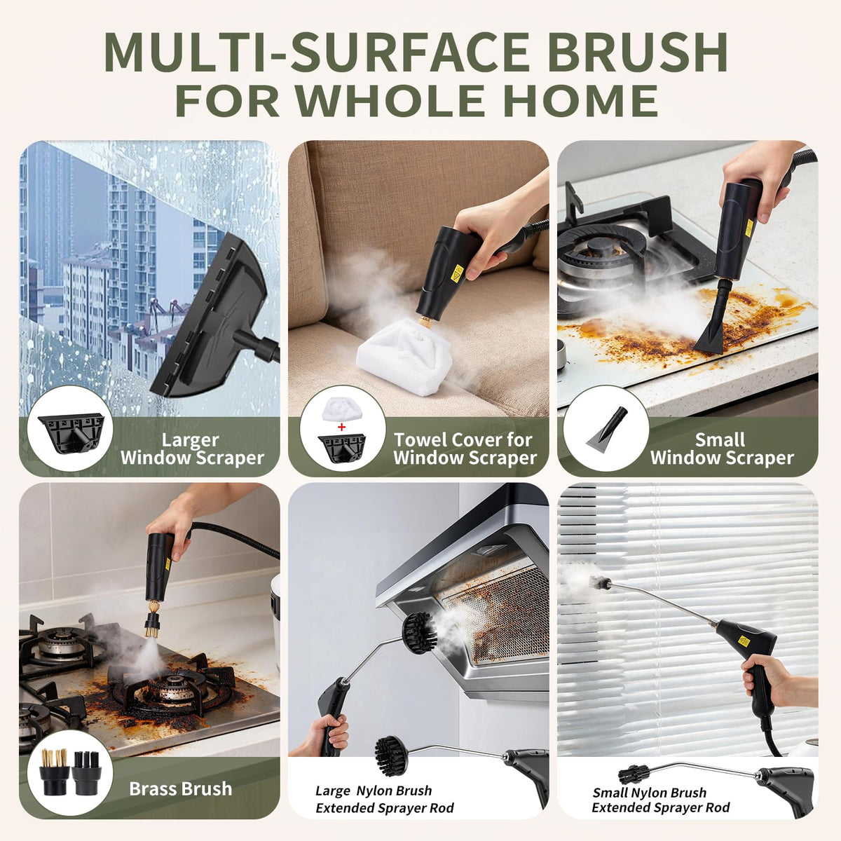 1.8L Pressurized Steam Cleaner C733553