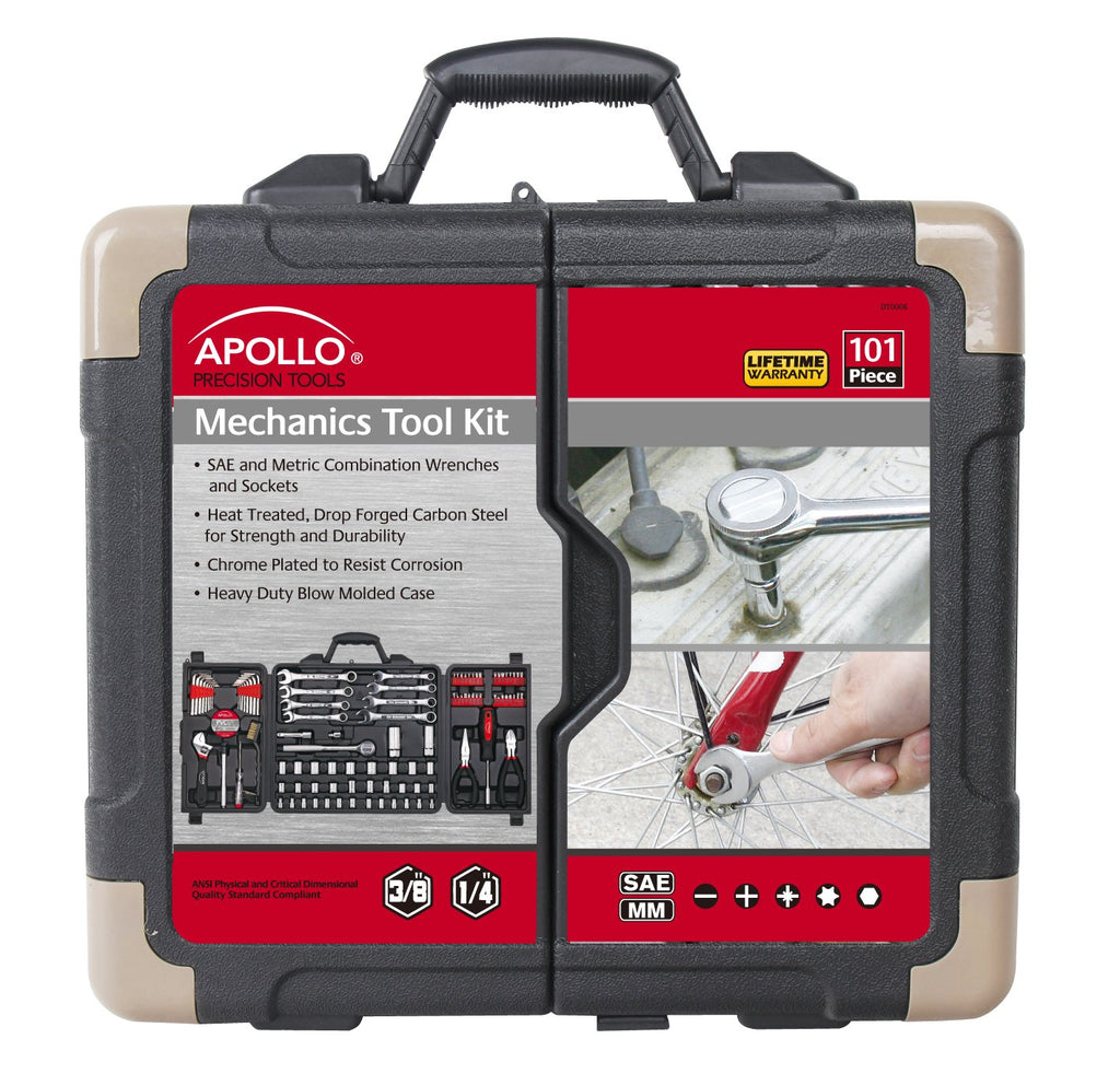101 Piece SAE and Metric Mechanic Tool Set B875