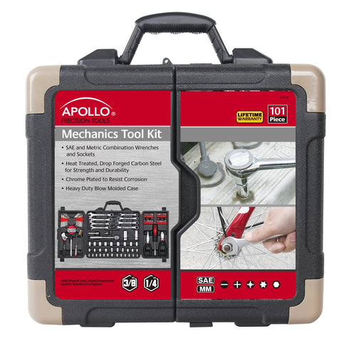 101 Piece SAE and Metric Mechanic Tool Set B875