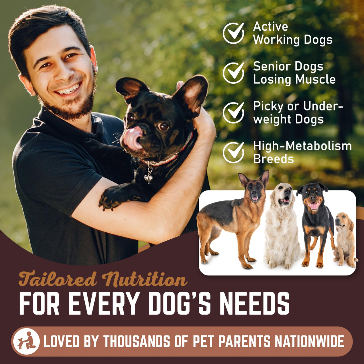 High Calorie Dog Weight Gainer Chews O970972