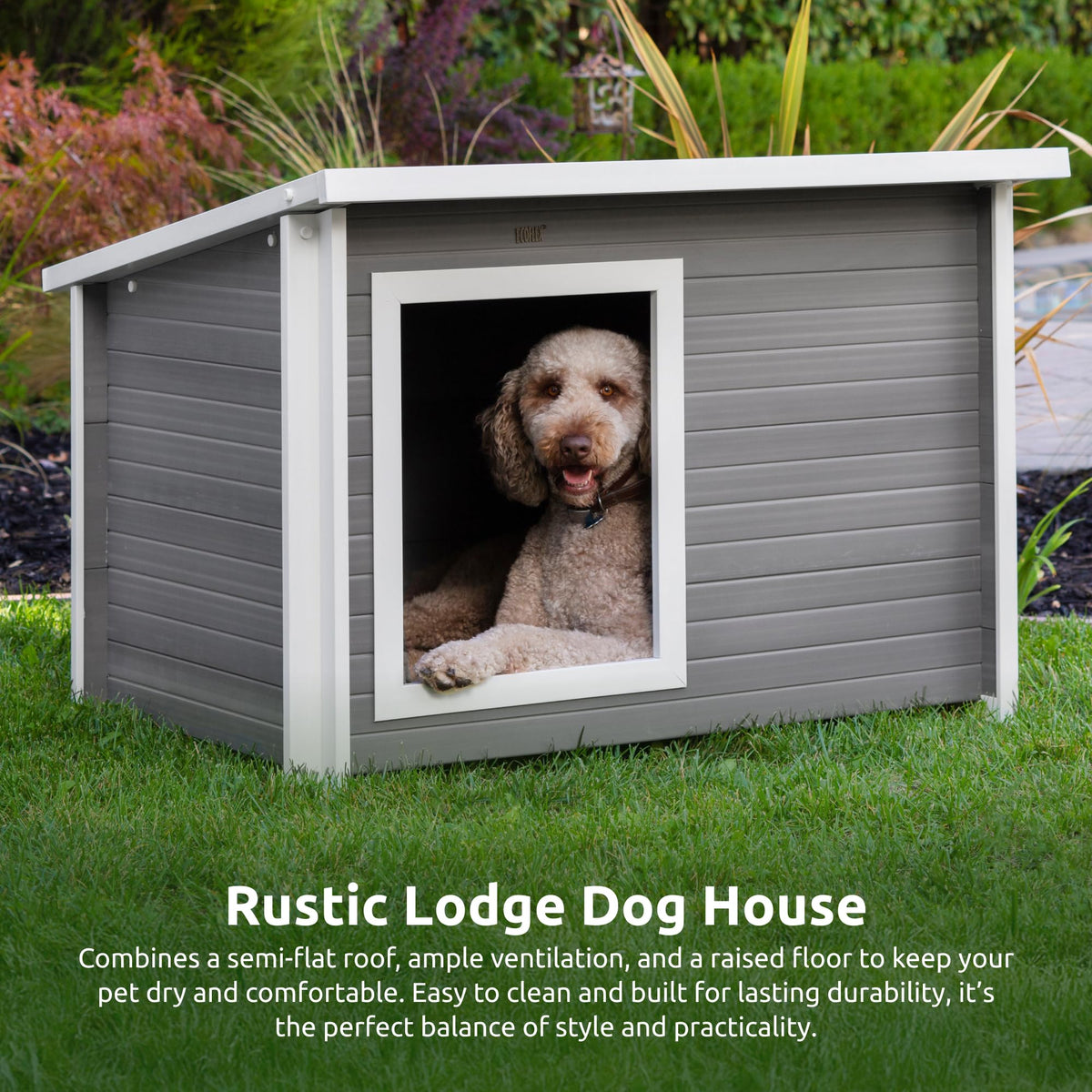X-Large Grey Dog House R93548