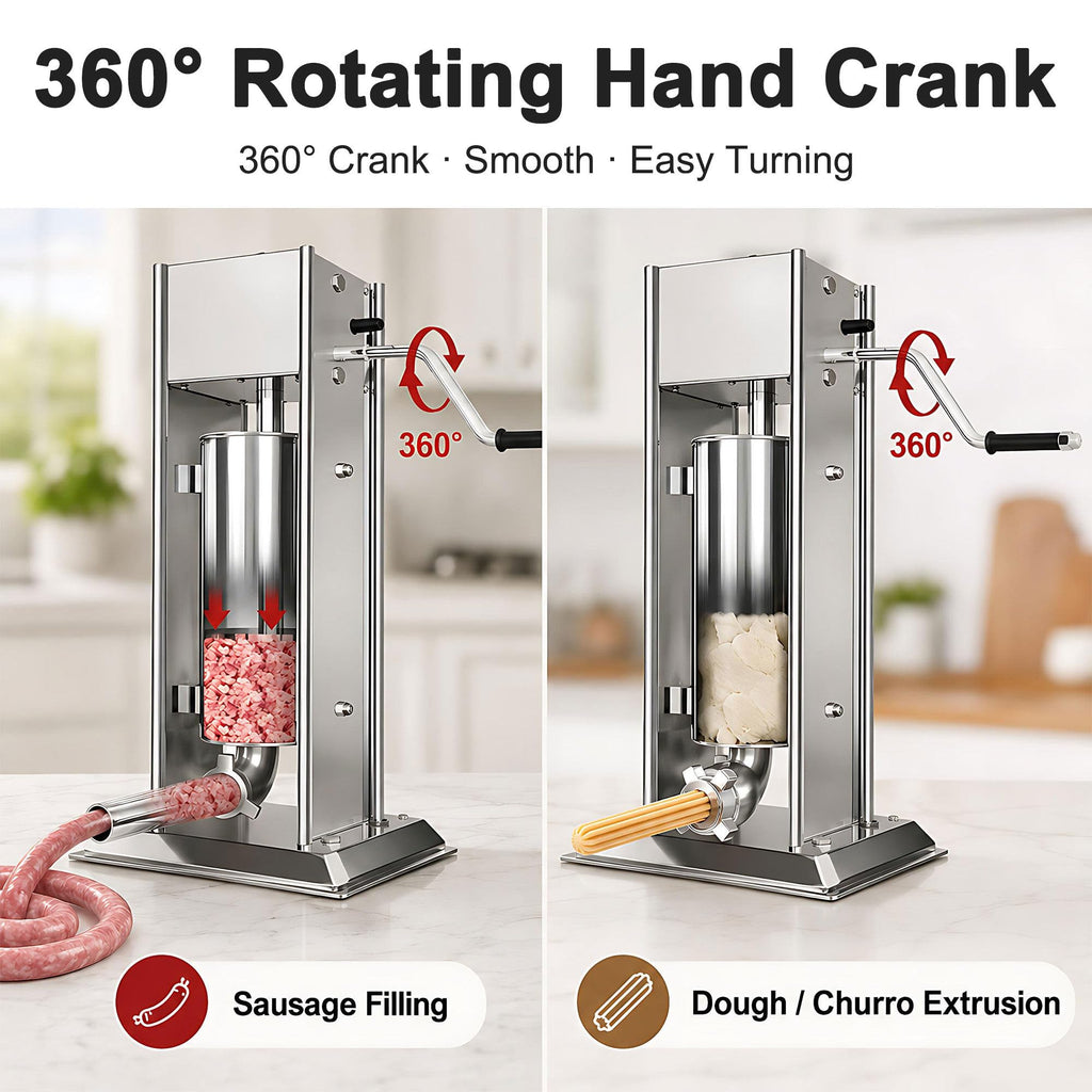 Sausage Stuffer and Churro Machine Combo L795