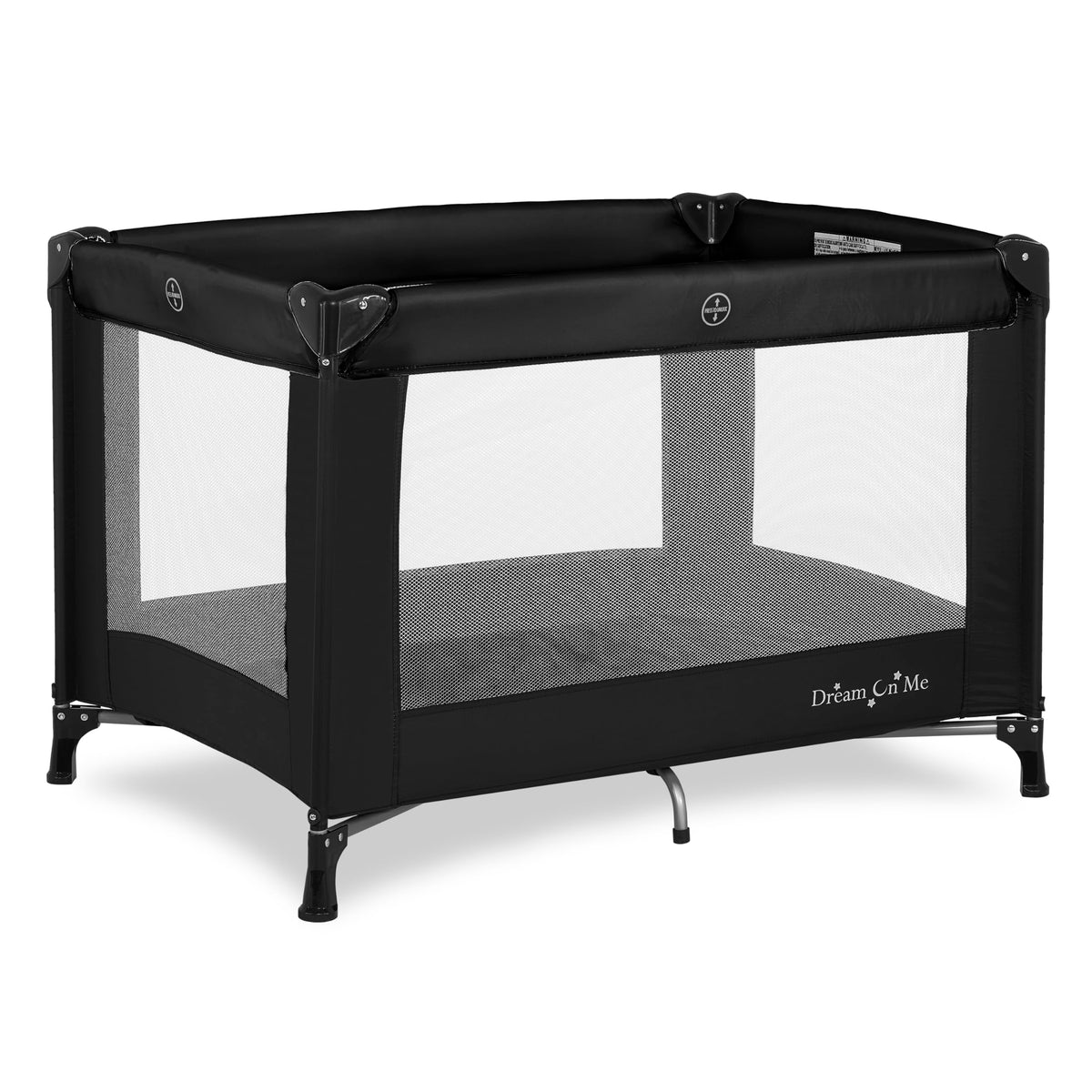 Portable Playard with Carry Bag, Black W676574