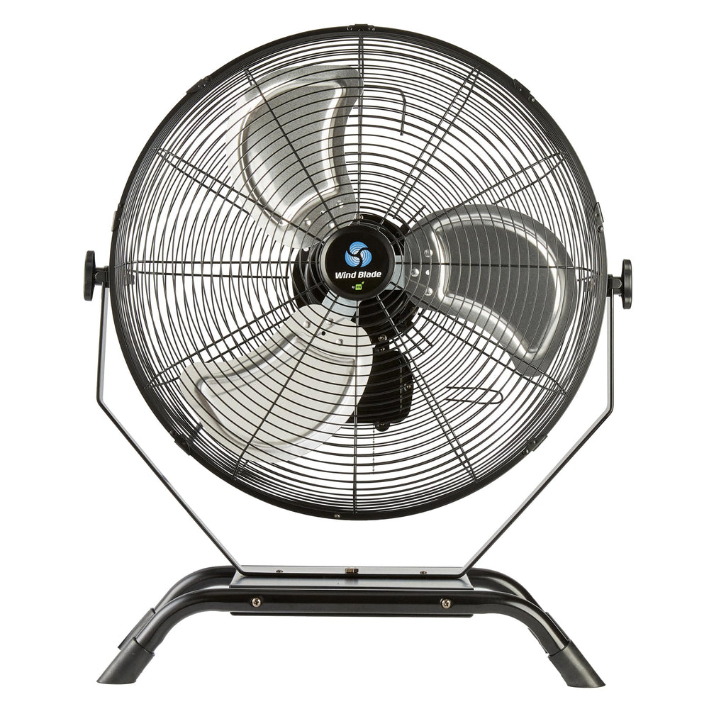24 Inch Steel Floor and Wall-Mount Misting Fan H9925