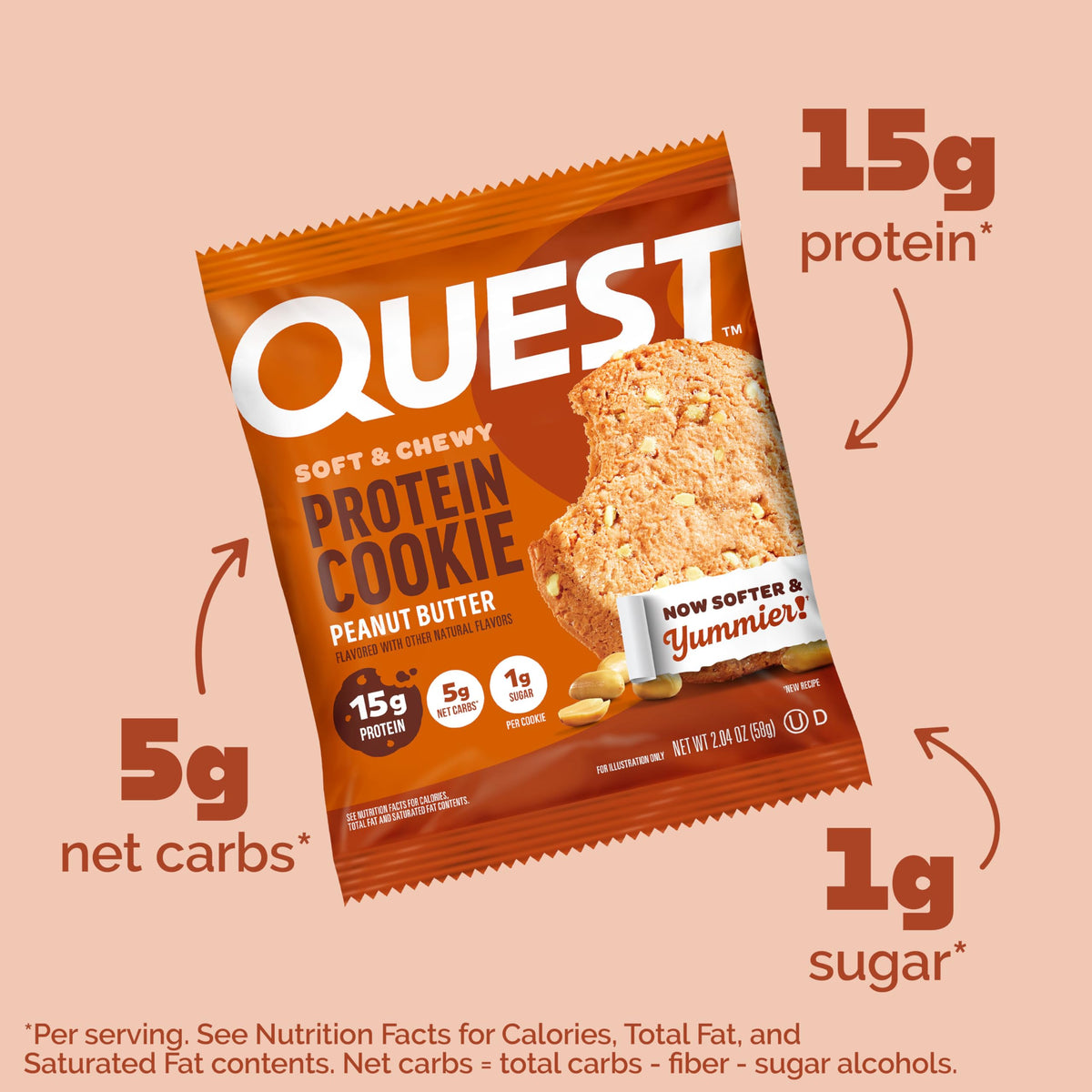 Peanut Butter Protein Cookie 12 Count V99668